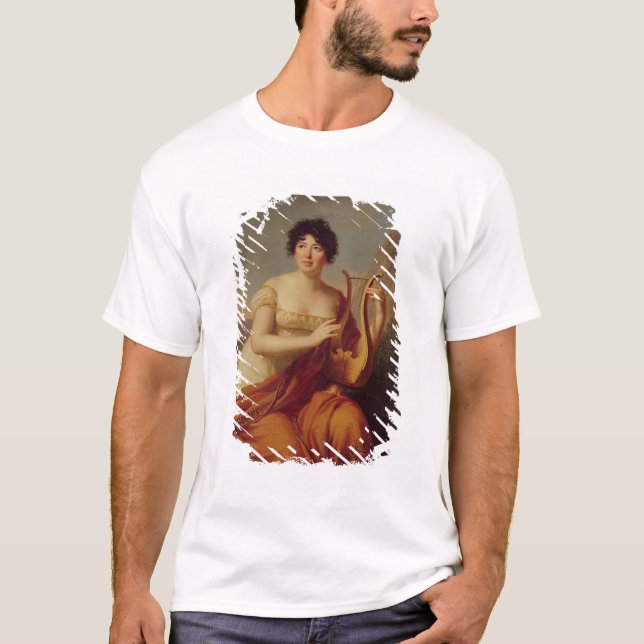 Madame de Stael als Corinne T-Shirt (Vorderseite)