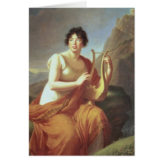Madame de Stael comme Corinne, 1809 (Devant)