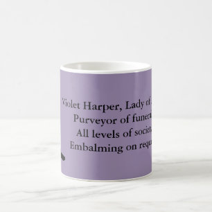Madame des cendres, 11 onces. Tasse - fournisseur