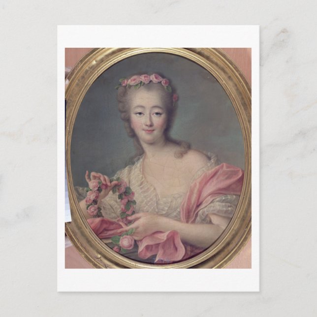 Madame du Barry, 1770 Postkarte (Vorderseite)
