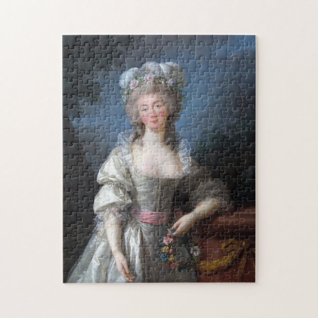 Madame du Barry 1782 von Elisabeth Brun (Vertikal)