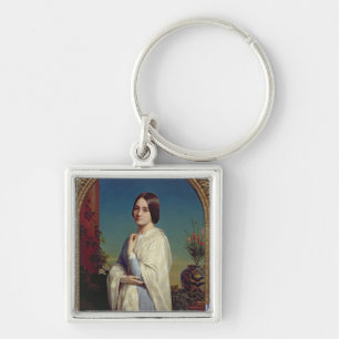 Madame Edouard Dubufe 1842 Schlüsselanhänger