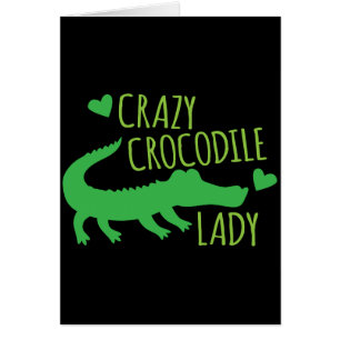 Madame folle de crocodile