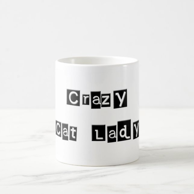Madame folle Mug de chat (Centre)