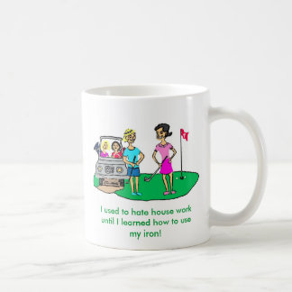 Madame Golfer Cartoon Mug