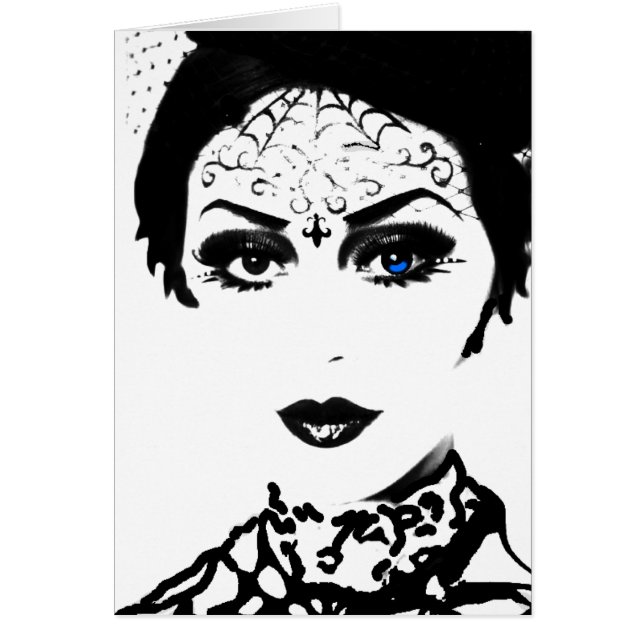 Madame gothique mystérieuse (Devant)