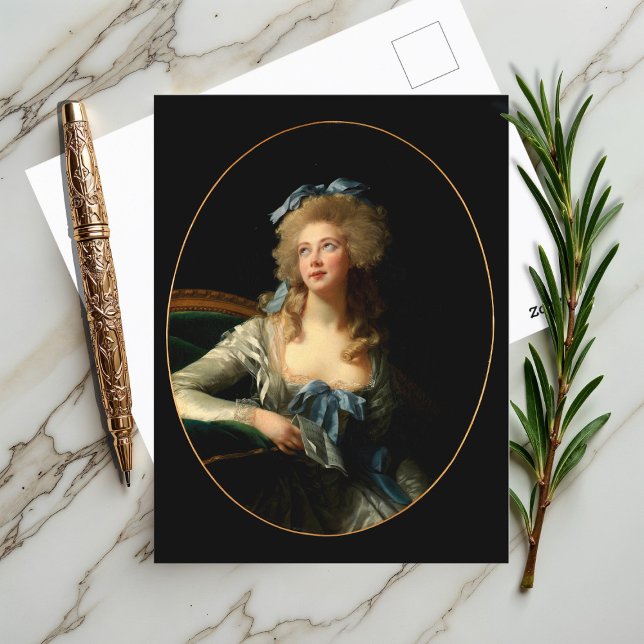 Madame Grand von Elisabeth Louise Vigée Le Brun Postkarte (Von Creator hochgeladen)