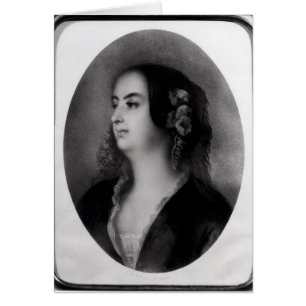 Madame Hanska, eingraviert von Emile Lassalle