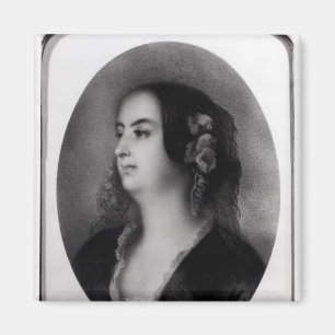 Madame Hanska graviert von Emile Lassalle Magnet