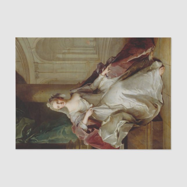 Madame Henriette de France als Vestal-Jungfrau Seidenpapier (Vorderseite)