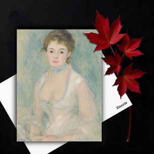 Madame Henriot von Auguste Renoir Postkarte