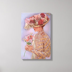 "Madame Jessica" a enveloppé la copie de toile