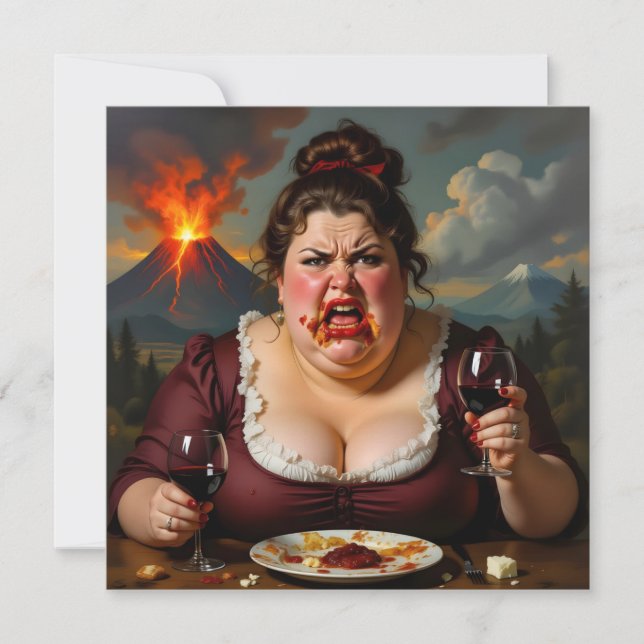 „Madame Lava-Cake“ - Sie explodiert im Nu (Vorderseite)