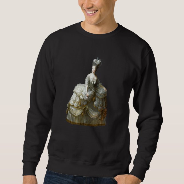 Madame Le Brun Marie Antoinette Queen of France Sweatshirt (Vorderseite)