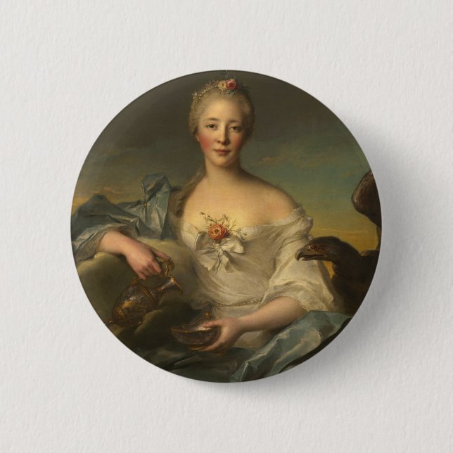 Madame Le Fèvre de Caumartin als Hebe Button (Vorderseite)