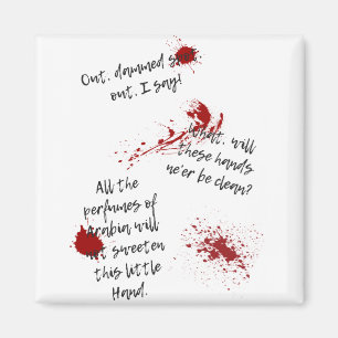 Madame Macbeth Magnet