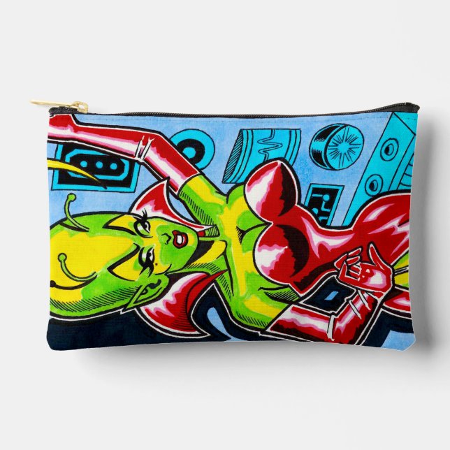 Madame Mars dans le sac d'accessoires du laboratoi (Recto)