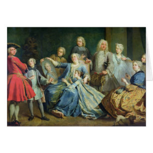 Madame Mercier Surrounded par sa famille, 1731