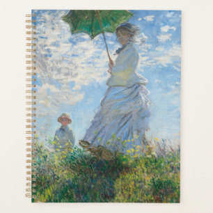 Madame Monet and Her Son by Claude Monet Planer