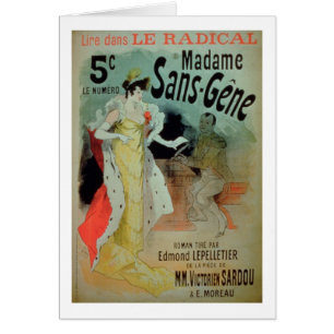 "Madame Ohne-Gen" in Le Radical, durch Edmond