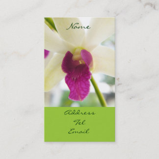 Madame Orchid Visitenkarte