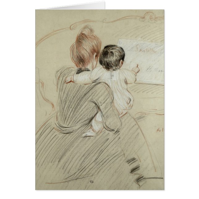 Madame Paul Helleu et sa fille Paulette (Devant)