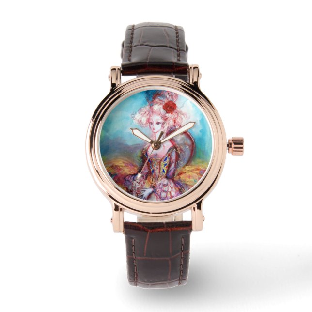 MADAME POMPADOUR, ELEGANTE SCHÖNHEIT ARMBANDUHR (Vorderseite)