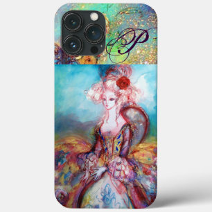 MADAME POMPADOUR , ELEGANTES SCHÖNHEITSMONOGRAMM iPhone 13 PRO MAX HÜLLE