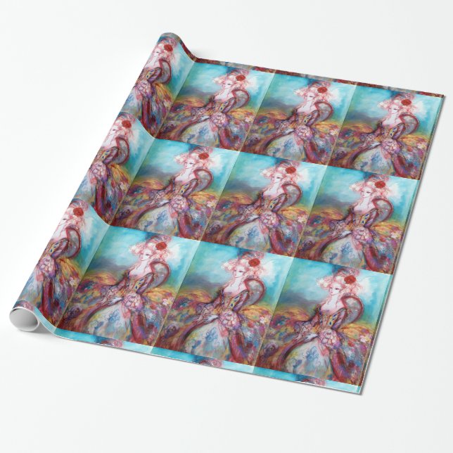MADAME POMPADOUR GESCHENKPAPIER (Ungerollt)
