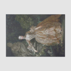 Madame Pompadour von Francois Boucher Seidenpapier
