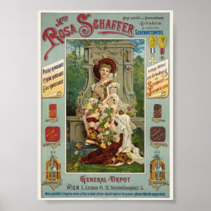 Madame Rose Schaffer Österreich Vintage Poster 189