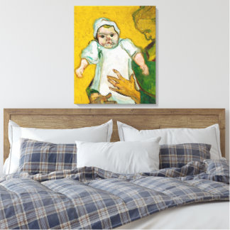 Madame Roulin and Her Baby Leinwanddruck