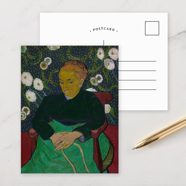 Madame Roulin | Vincent van Gogh Postkarte (Von Creator hochgeladen)