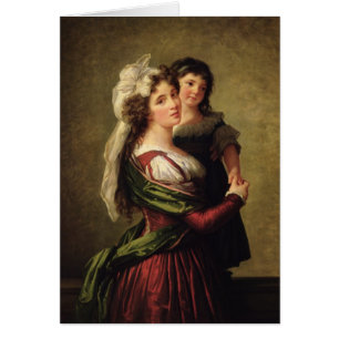 Madame Rousseau et sa fille, 1789