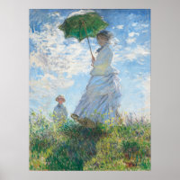 Madame und ihr Sohn von Claude Monet