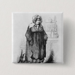Madame Vauquer Button