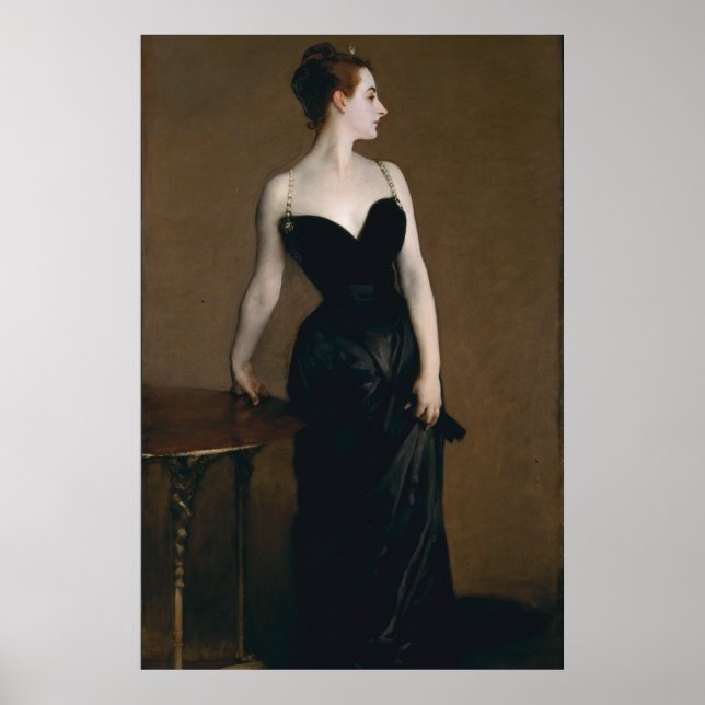 Madame X Canvas Print Poster (Vorne)