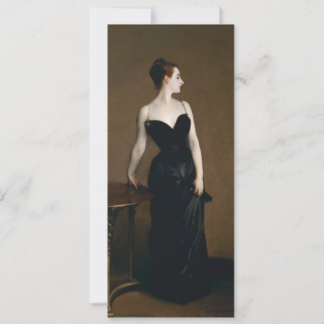 Madame X Invitations de John Singer Sargent (Devant)