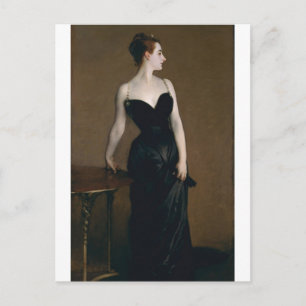 Madame X von John Singer Sargent Postkarte