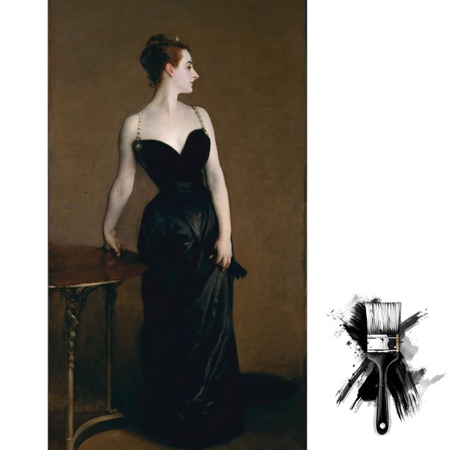 Madame X von John Singer Sargent Seidenpapier (Von Creator hochgeladen)