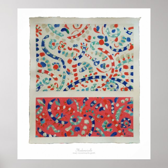 Madamoiselle Poster (Vorne)