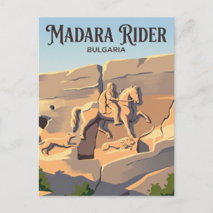 Madara Reiter Bulgarien Postkarte