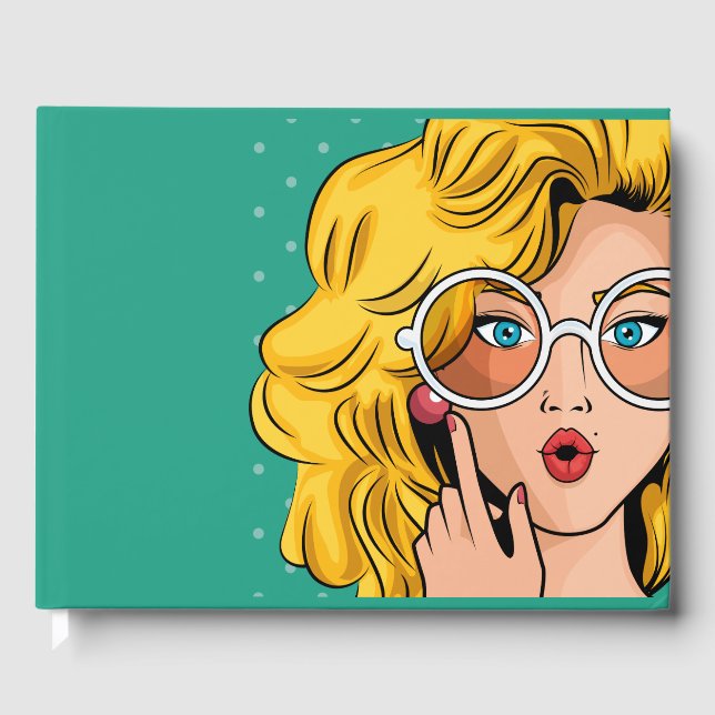 Mädchen #1 gästebuch (Vorderseite)