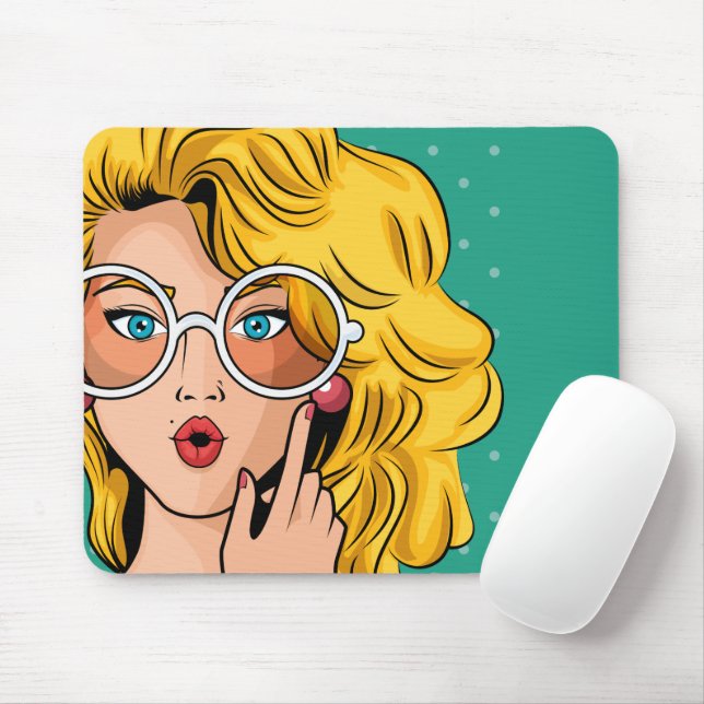 Mädchen #1 mousepad (Mit Mouse)