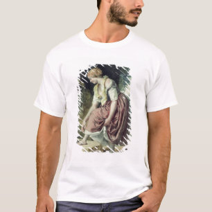 Mädchen an einem Rohr T-Shirt