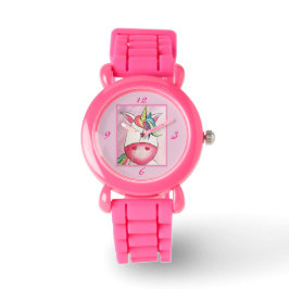 Mädchen Armbanduhren - Mehrfarbiges Einhorn
