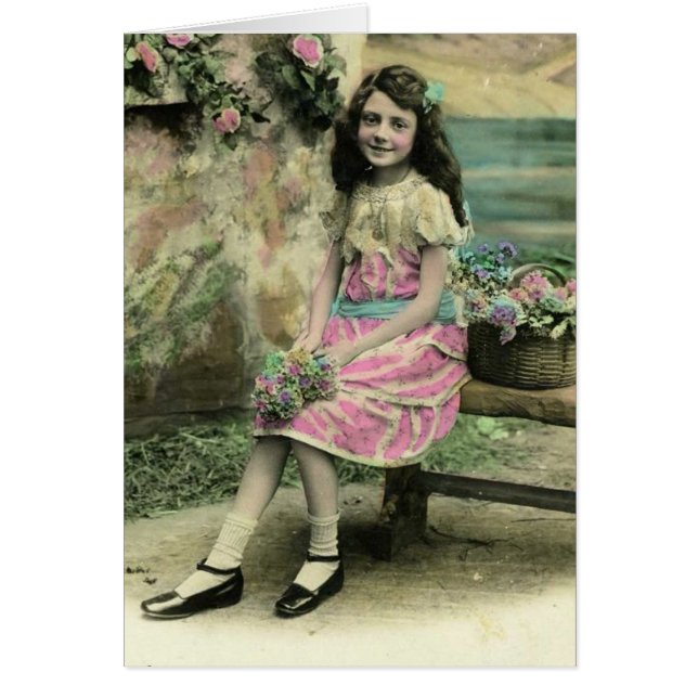 Mädchen auf Bank (Vorne)