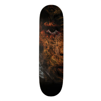 Mädchen auf Feuer Skateboard-Plattform Skateboard