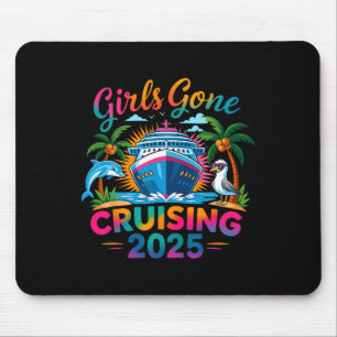 Mädchen auf Kreuzfahrt 2025 Mädchen Kreuzfahrtschi Mousepad