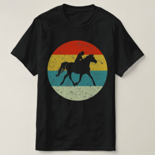 Mädchen auf Pferd reitend T-Shirt